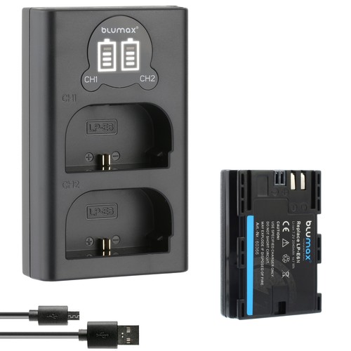 Batteria caricatore lcd per - batteria,