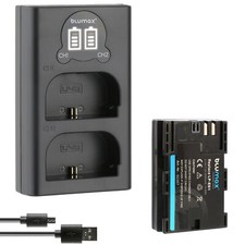 Batteria + caricatore LCD per