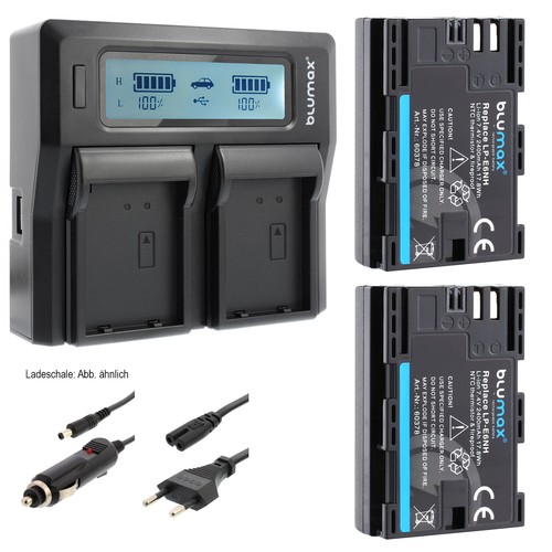 Batteria caricatore per - 2x,