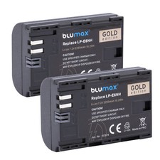 2x Blumax batteria per Canon