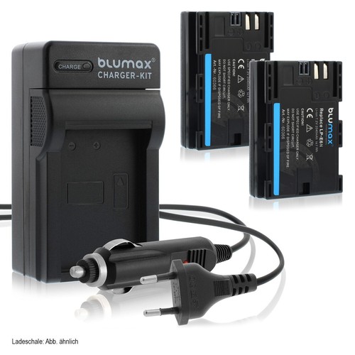 Batteria caricatore per - 2x,